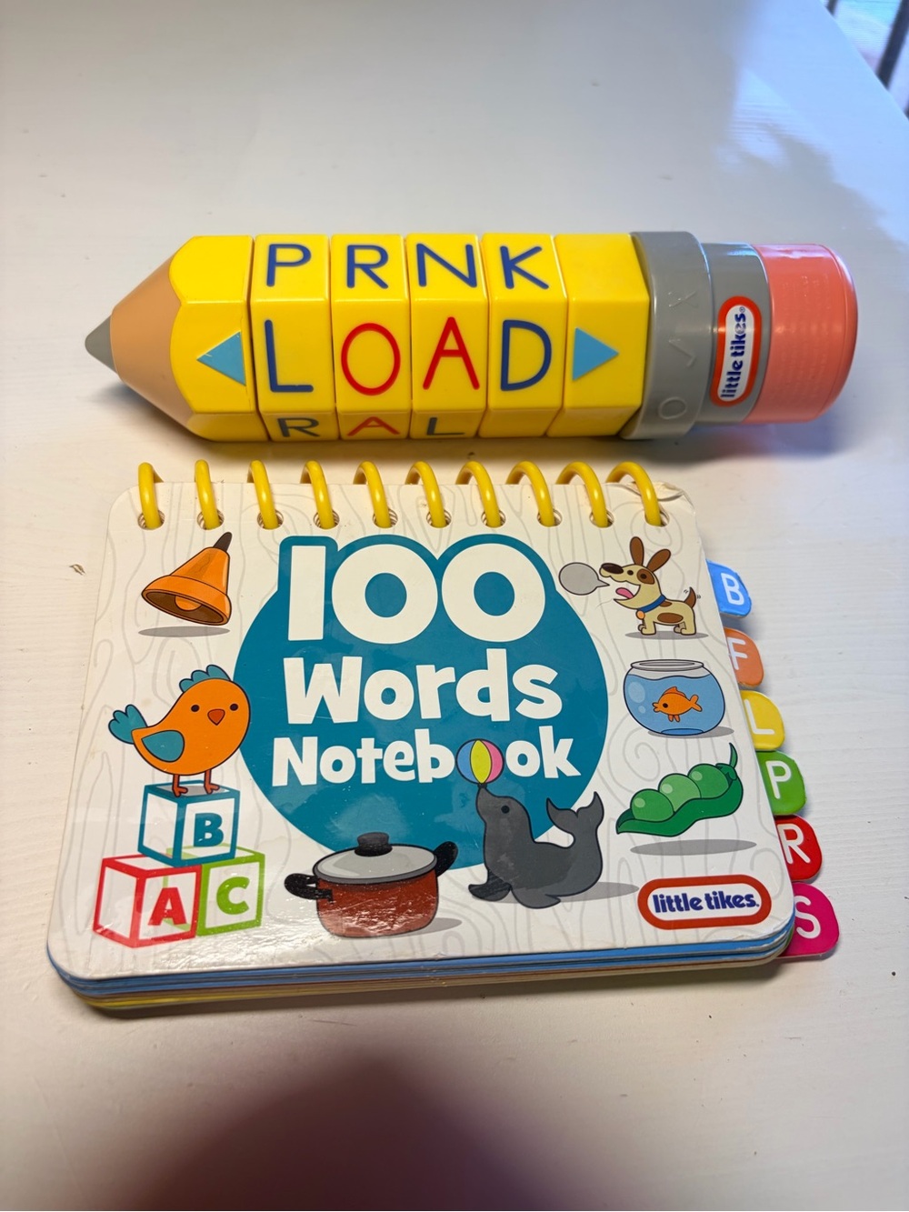 Little Tikes Learn Play 100 Words Spell Spin Pencil Interactive Spelling Toy